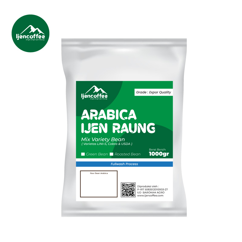 Green Bean Arabica Ijen Fullwash