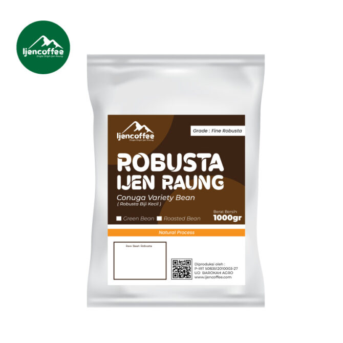 Green Bean Robusta Ijen Natural
