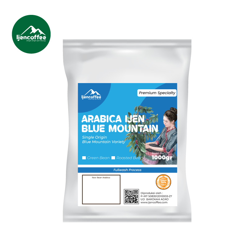 Green Bean Arabika Ijen Blue Mountain