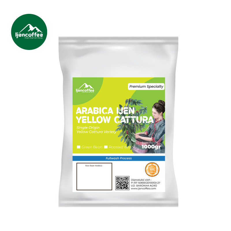 Green Bean Arabika Ijen Yellow Caturra